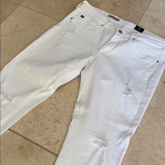 AG The Legging Ankle White 29R - Picture 2 of 4